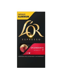 Кофе в капсулах L OR Espresso Splendente 10 x 52 г L'or