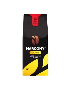 Кофе молотый AROMA со вкусом Клубники со сливками 200 г Marcony