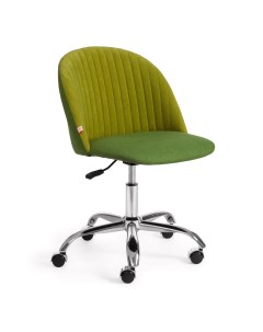 Кресло компьютерное флок экошерсть олива зеленый Tc