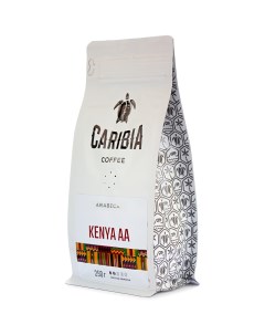 Кофе зерновой Arabica Kenya AA 250 г Caribia