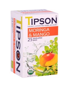 Чай органический Моринга и манго 25 пакетиков Tipson