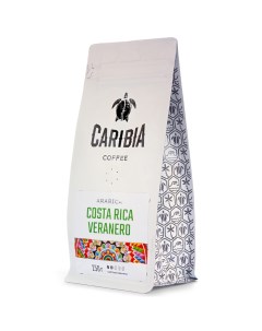Кофе зерновой Arabica Costa Rica Veranero 250 г Caribia