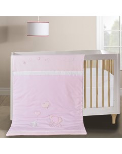Одеяло детское Слоник розовое 120х90 см Sofi de marko