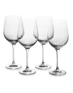 Набор бокалов для красного вина Гармония Люми 450 мл 4 шт Krosno