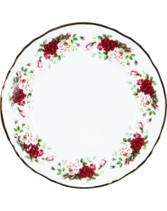 Набор тарелок мелких Английская роза 21 см 6 шт Bernadotte