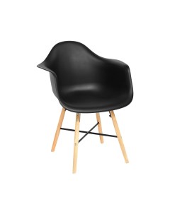 Кресло чёрное 61х60х82 см Sdm