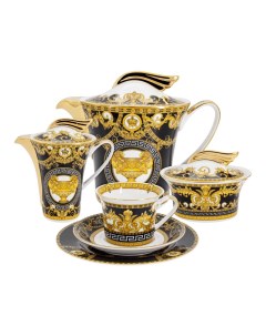 Сервиз чайный Монплезир 21 предмет 6 персон Royal crown