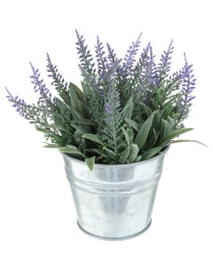 Цветок искусственный в горшке Dpi Лаванда фиолетовый 10х18 см Hanlin