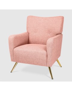 Кресло Фиби розовое 73х72х88 см Liyasi