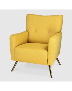 Кресло Фиби желтое 73х72х88 см Liyasi