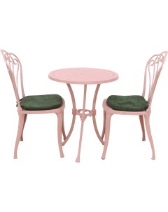 Комплект мебели 3 предмета розово зеленый Lofa