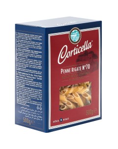 Паста Penne Rigate 70 500 г Corticella
