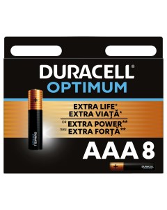 Батарейки Optimum AAA 8 шт Duracell