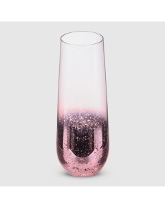 Набор стаканов Craquel розовый 200 мл 4 шт Flw