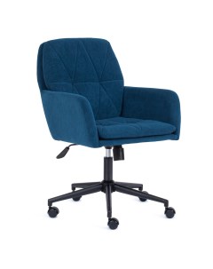 Кресло компьютерное ТC 60х95х40 см синее Tc