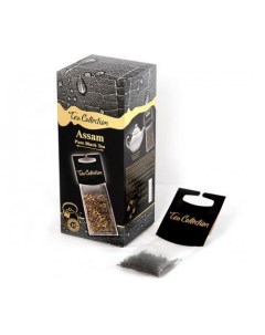 Чай черный Ассам для заварочного чайника 10 фильтр пакетиков Teaberry
