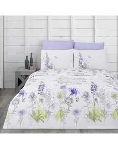 Комплект постельного белья Blossom разноцветный Семейный Bahar