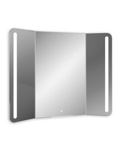 Зеркало стайл трюмо1 100x80 с Led подсветкой и сенсорным выключателем Мисти