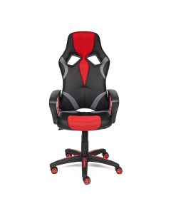 Кресло компьютерное до 120 кг 135х60х44 см черно красный Tc