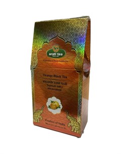 Чай Черный Ассам с апельсином 80 г Arati tea
