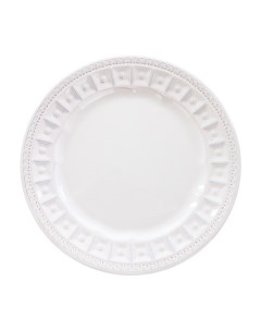 Тарелка закусочная Augusta 22 см белый Matceramica