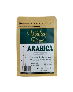 Кофе в зернах Арабика 250 г Wakey