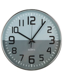 Часы настенные серебряные 30 5х4 3х30 5 см Kanglijia clock