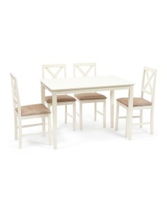 Комплект мебели ivory стол и 4 стула Tc