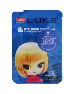 Маска для лица Hyaluron Essence Mask с гиалуроновой кислотой 21 г Luke