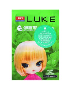 Маска для лица Green Tea Essence Mask 21 г Luke