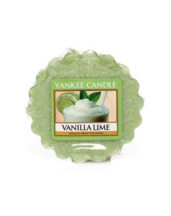 Ароматическая свеча тарталетка Ваниль и лайм 22 г Yankee candle