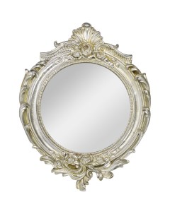 Зеркало настенное серебристое 27х4х35 см Гласар