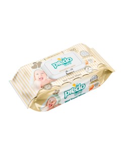 Влажные салфетки 100 шт Predo baby