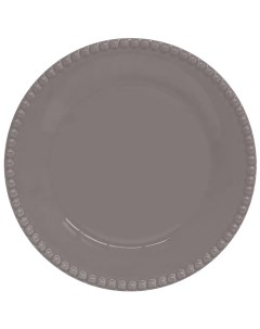 Тарелка закусочная Темно серый Tiffany 19 см Easy life