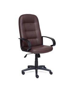 Кресло компьютерное бордово коричневый 132х64х49 см Tc