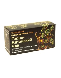 Чай горно алтайский травяной 60x1 5 г Нарине
