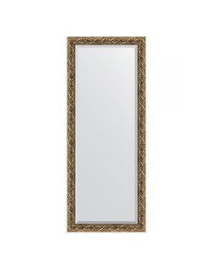 Зеркало напольное с фацетом в багетной раме фреска 84 мм 81x200 см Evoform