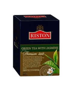 Чай зеленый листовой Жасмин 100 г Riston