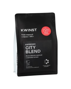 Кофе в зернах Kwinst City Blend 250 г Квинст