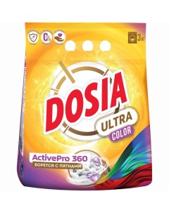 Порошок стиральный Ultra color 3 кг Dosia