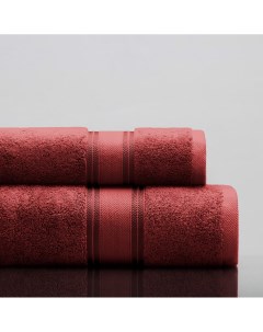 Махровое полотенце Taylor бордовое 70х140 см Sofi de marko