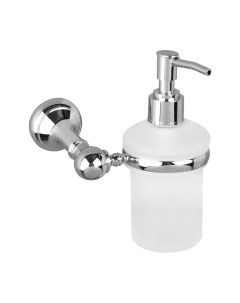 Дозатор для жидкого мыла серебряным 12х15 3х11 5 см Verran