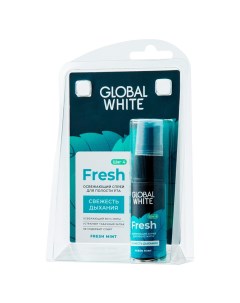 Ополаскиватель для полости рта Fresh 300 мл Global white