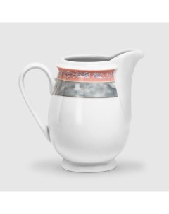 Молочник Яна серый мрамор розовый кант 0 25 л Thun 1794