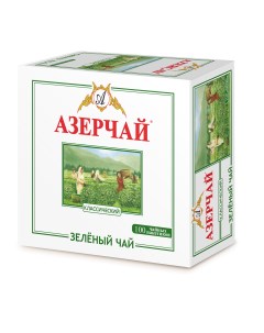 Чай зеленый классик 100 пакетиков Азерчай