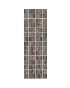 Декор Театро коричневый мозаичный MM12143 25х75 см Kerama marazzi