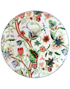 Тарелка десертная Tom Экзотические цветы 19 см Thun