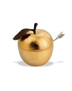 Банка для меда Золотое яблоко 11 см Michael aram