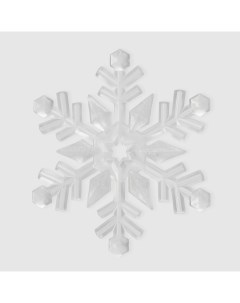 Снежинка матовая 23 см Acro