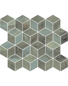 Декор Джардини зеленый мозаичный T017 14025 45х37 5 см Kerama marazzi